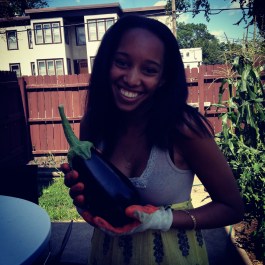 Summer of Solutions Workday in the Gandhi Mahal Garden