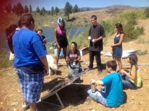 Building a solar pump @ girlfarm
