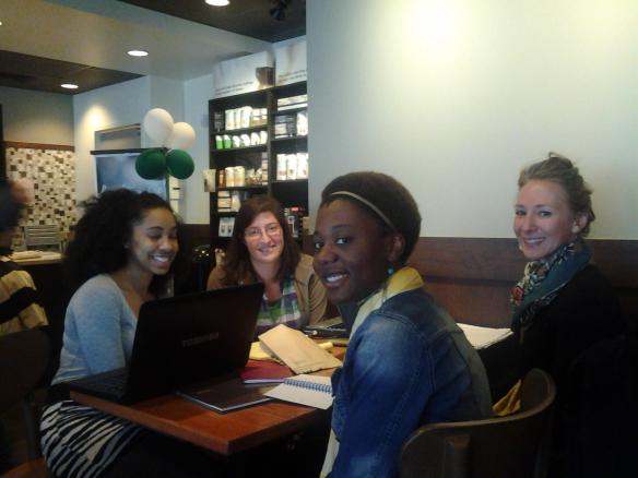 Outreach team at work!