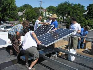 We're waiting on rebates so we can actually start doing this stuff